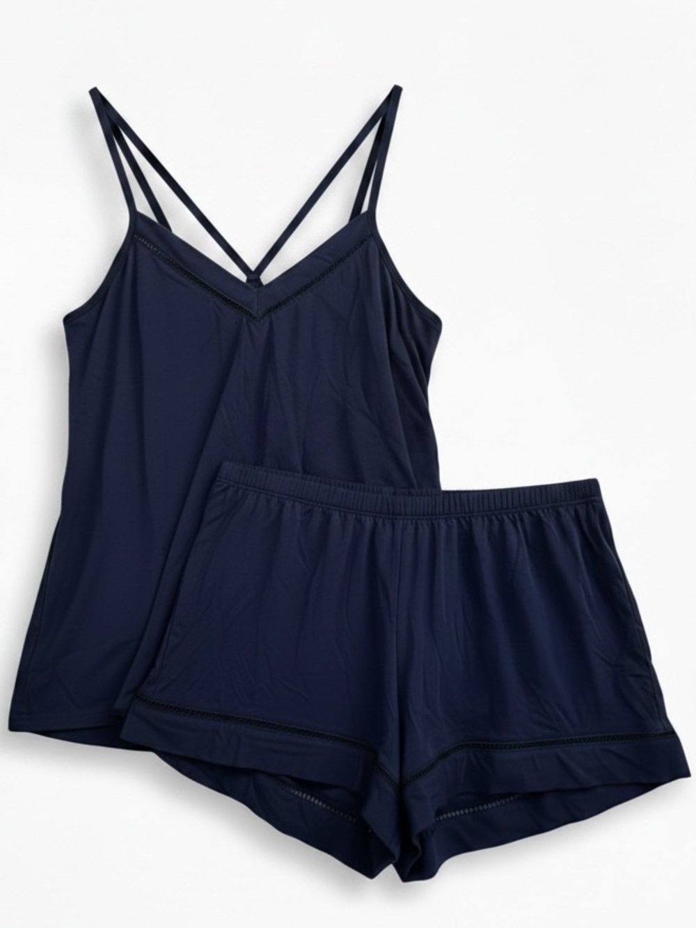 Eberjey Navy Pajamas Lounge Set Size XS